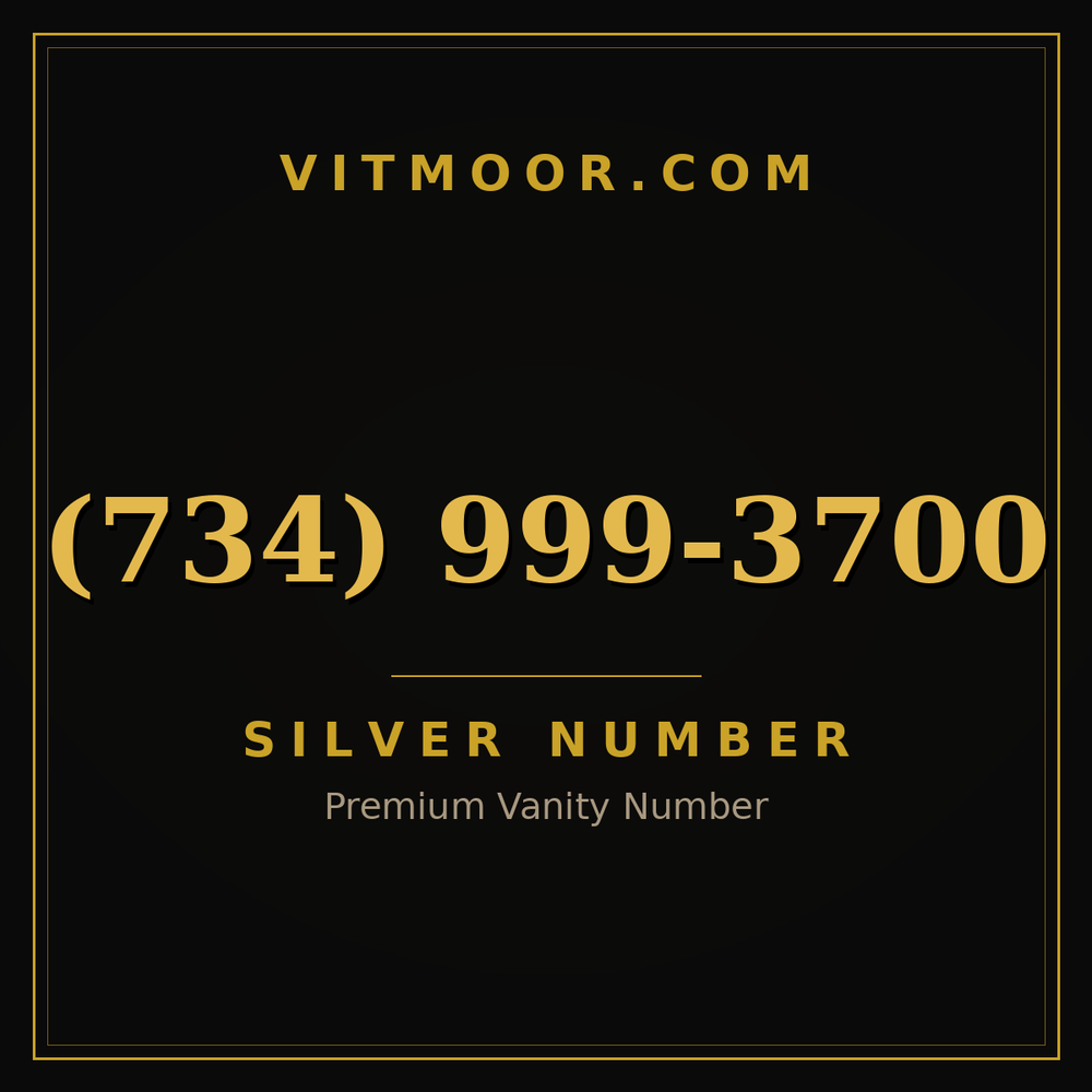 734 999-3700