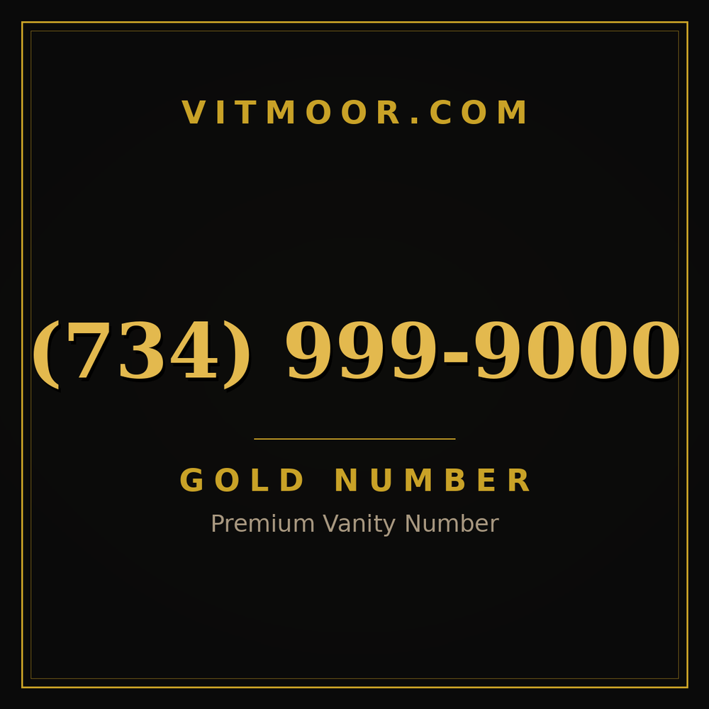 734 999-9000
