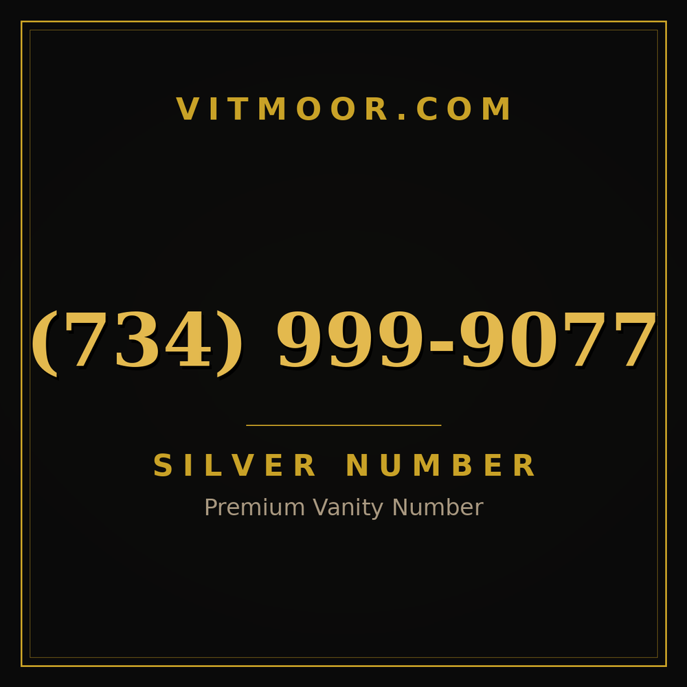 734 999-9077