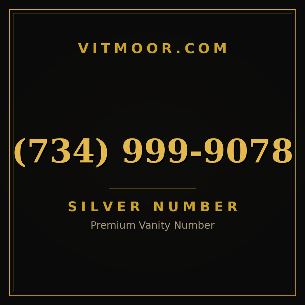 734 999-9078