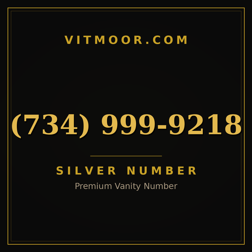 734 999-9218