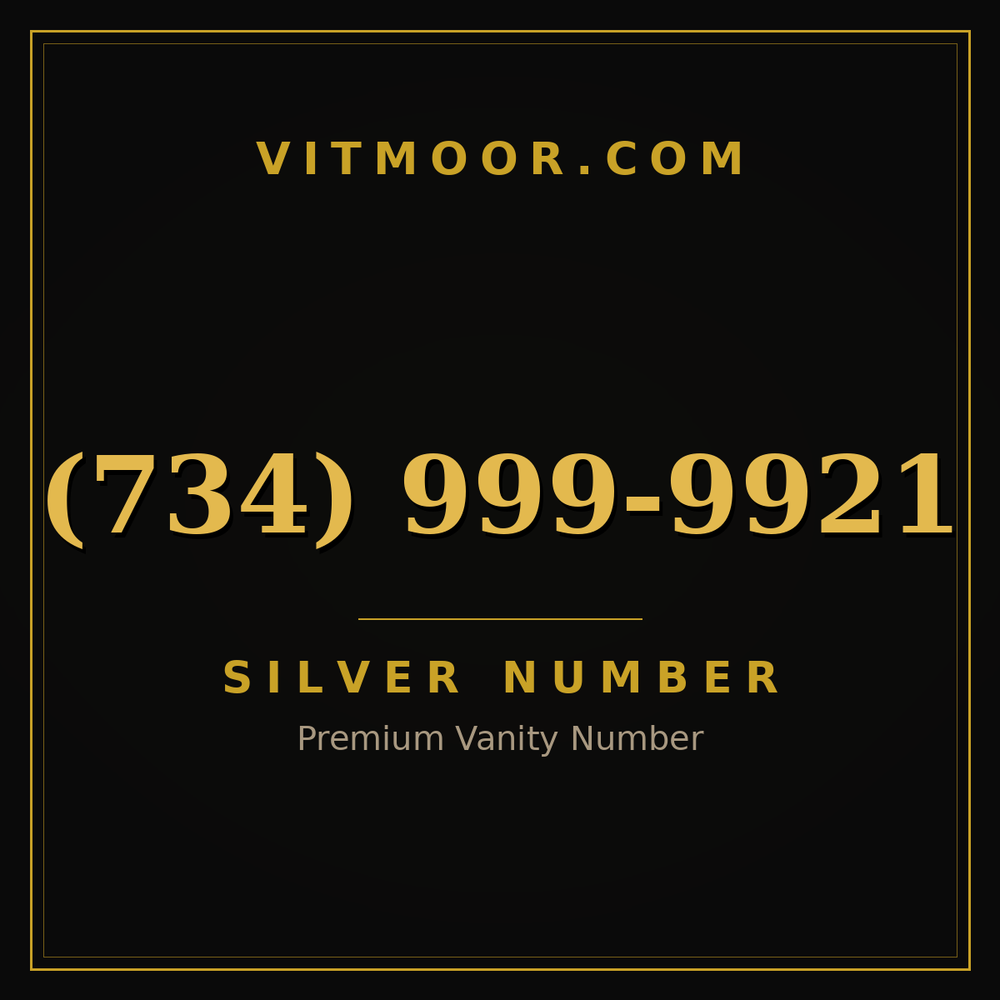 734 999-9921