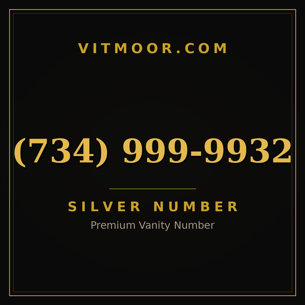 734 999-9932