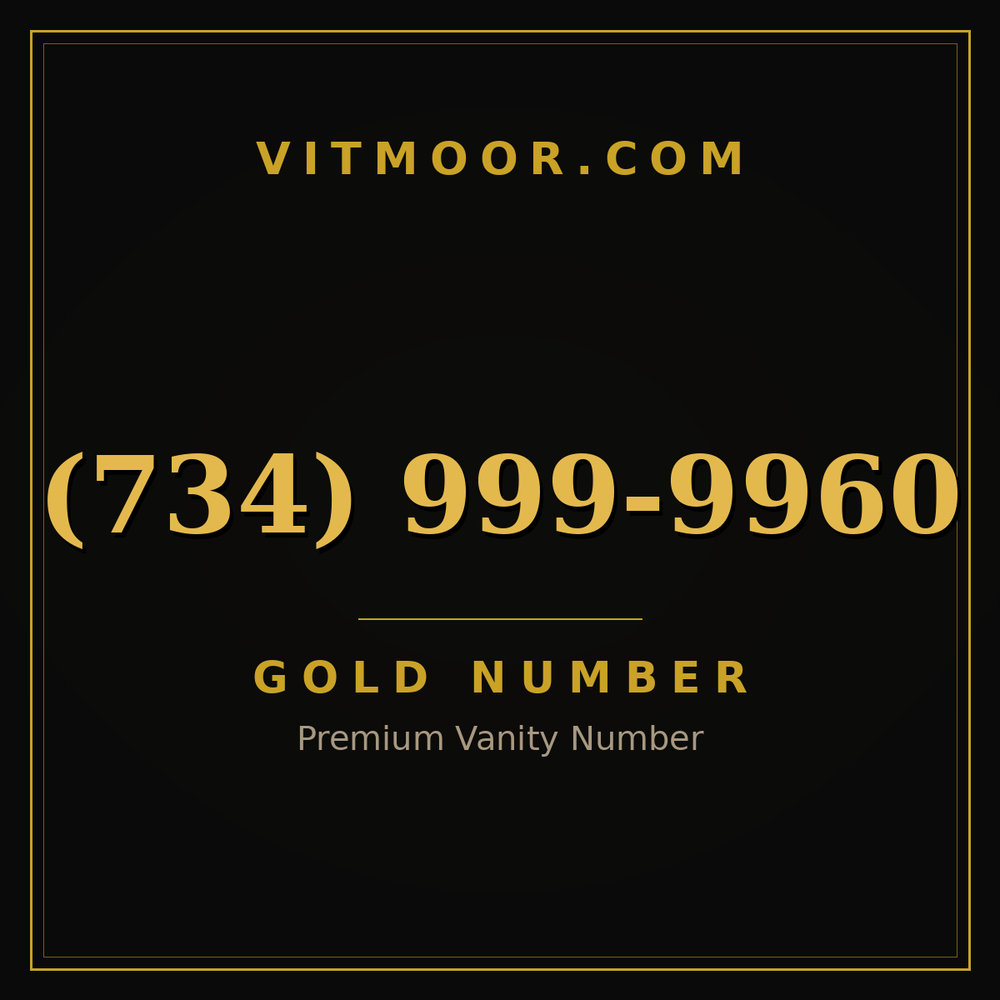 734 999-9960