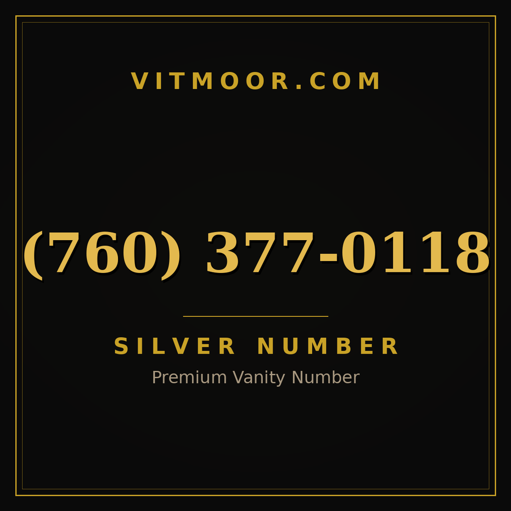 760 377-0118