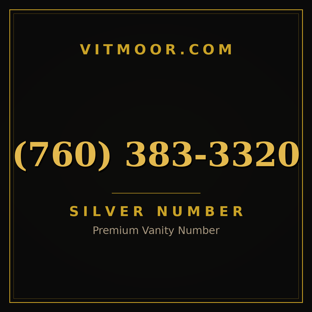 760 383-3320