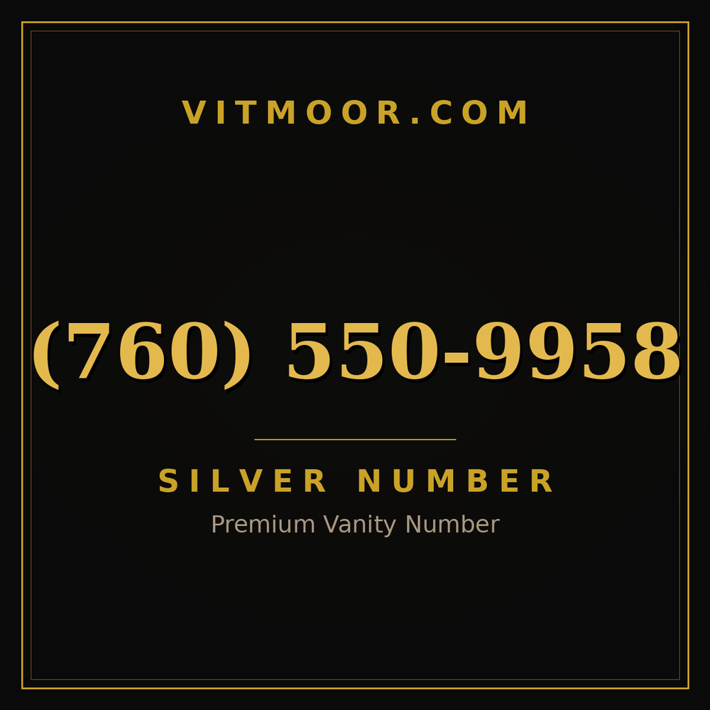760 550-9958