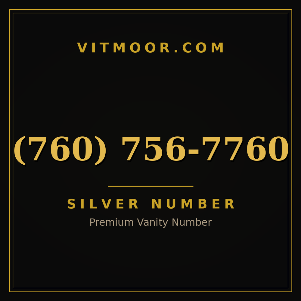 760 756-7760