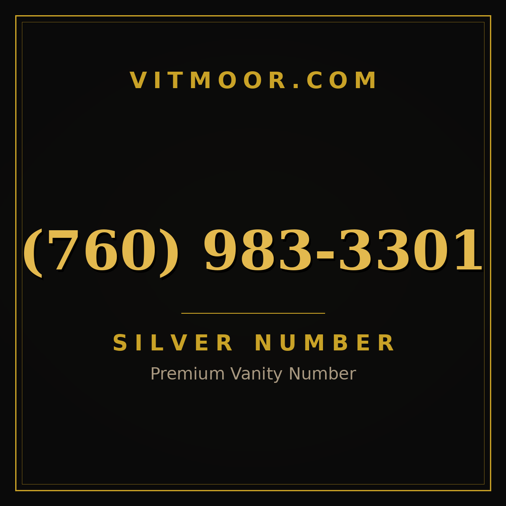 760 983-3301