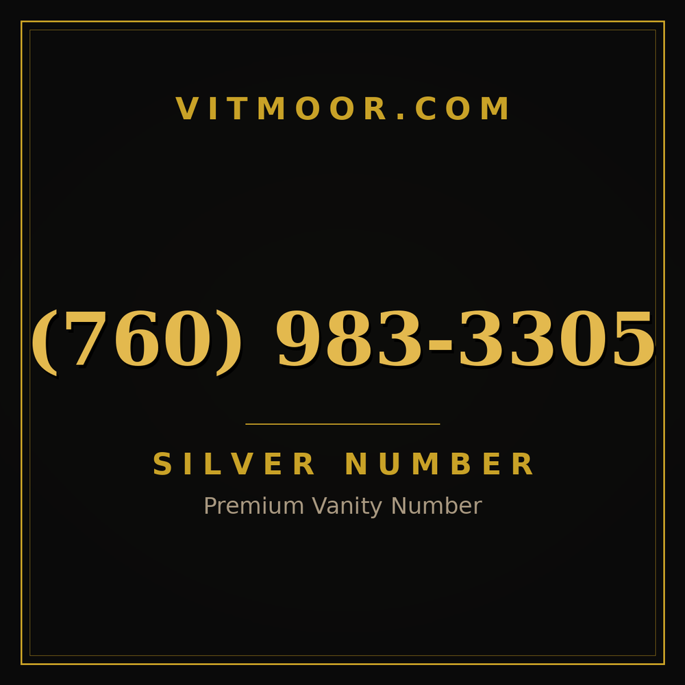 760 983-3305