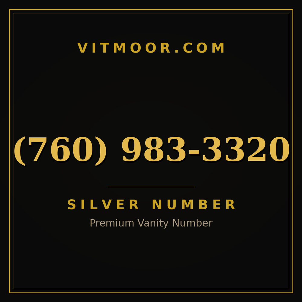 760 983-3320