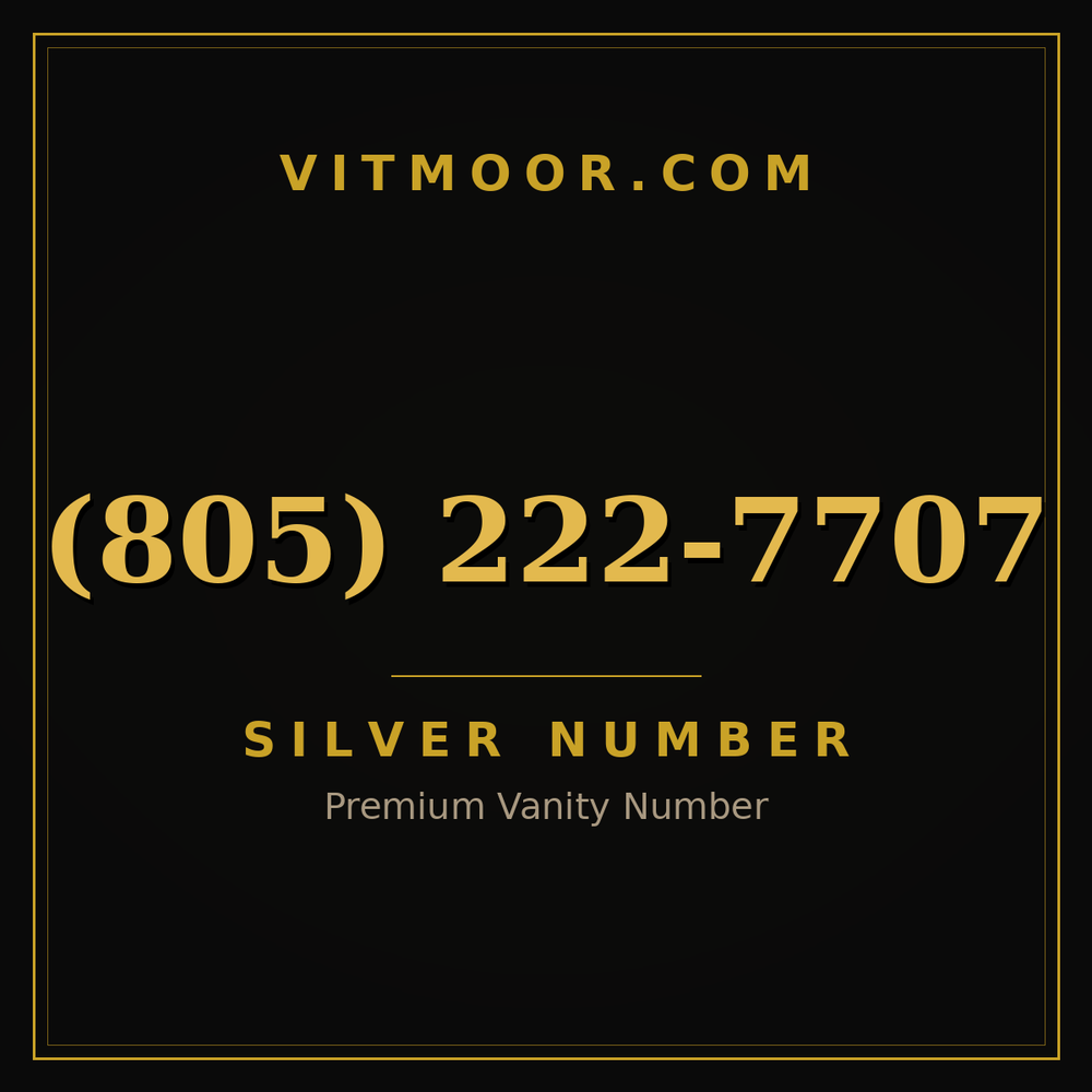 805 222-7707