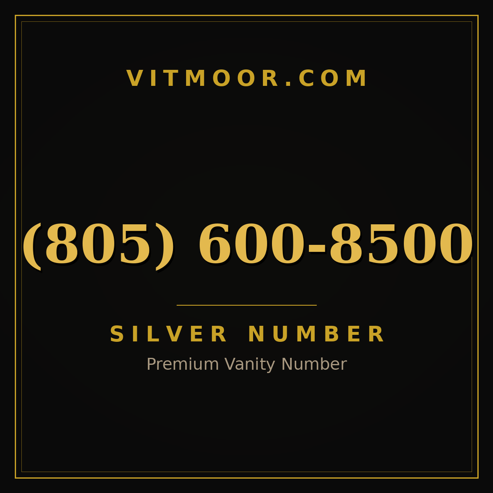 805 600-8500