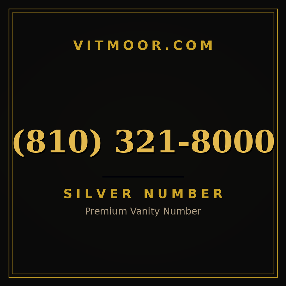 810 321-8000