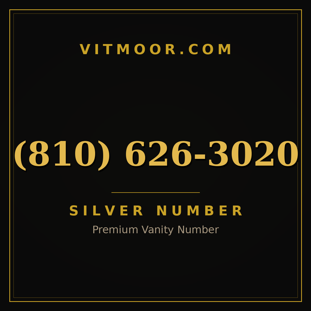 810 626-3020