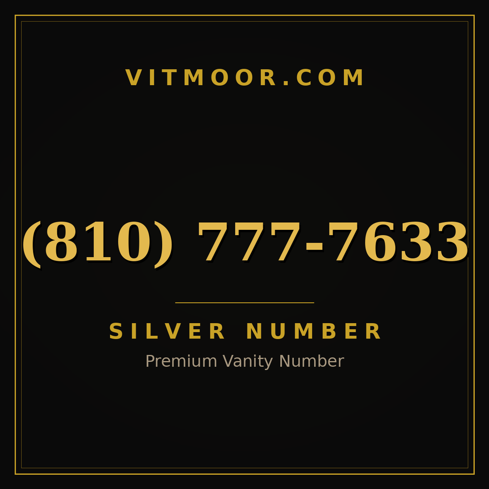 810 777-7633