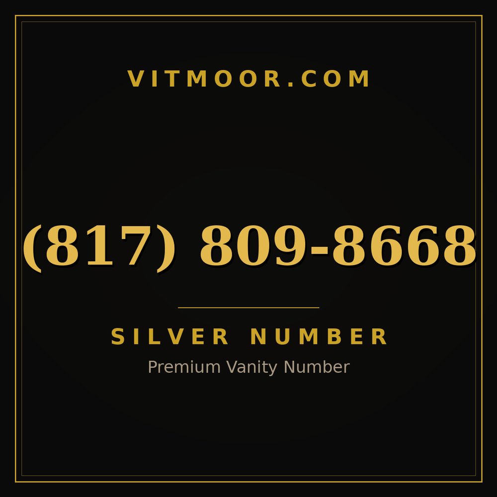 817 809-8668