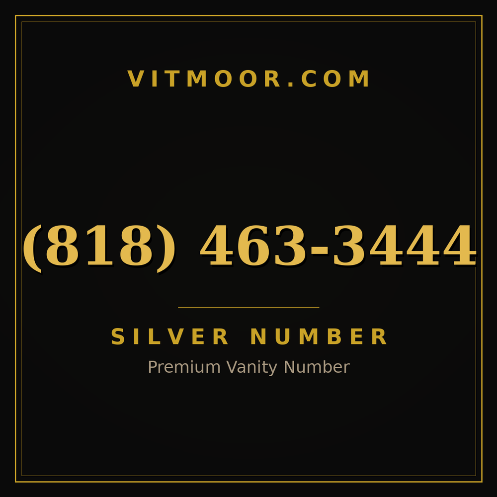 818 463-3444