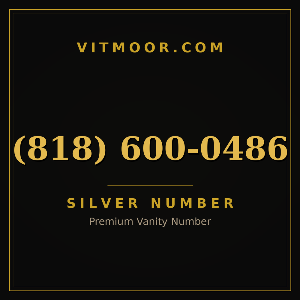 818 600-0486