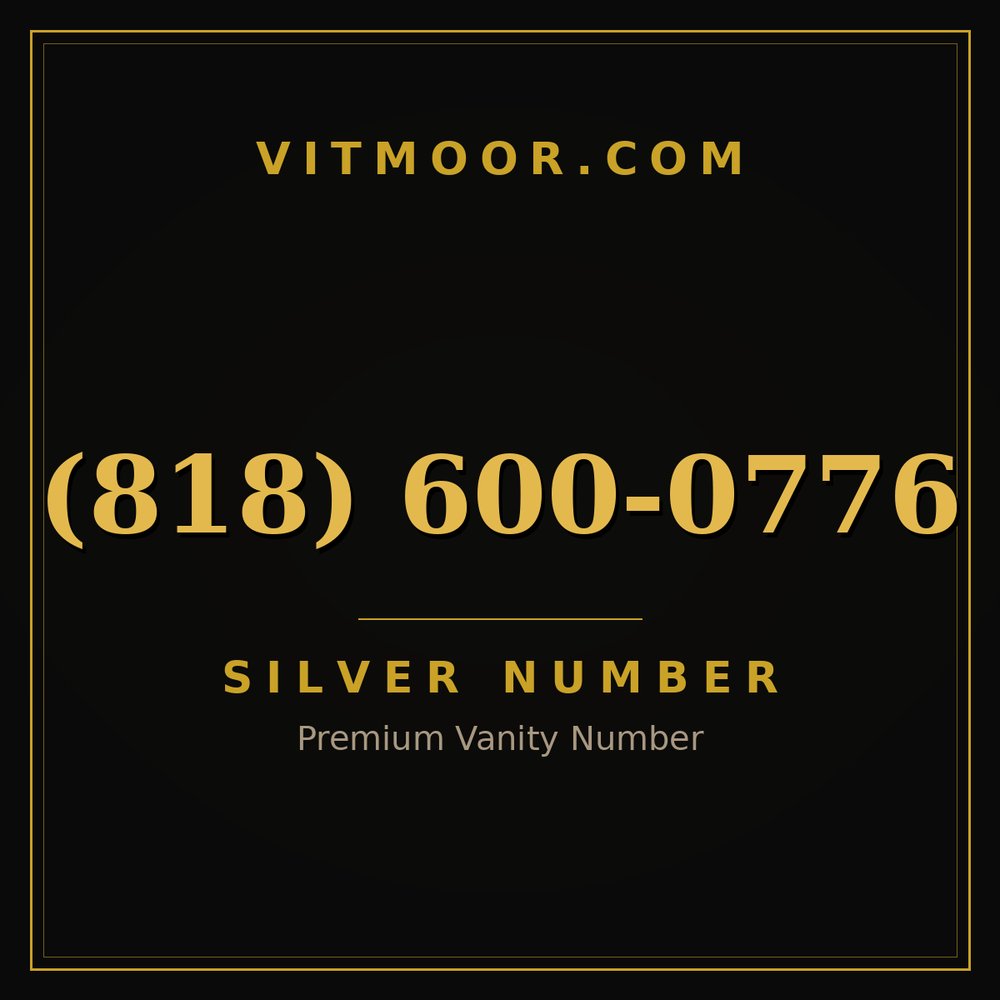 818 600-0776