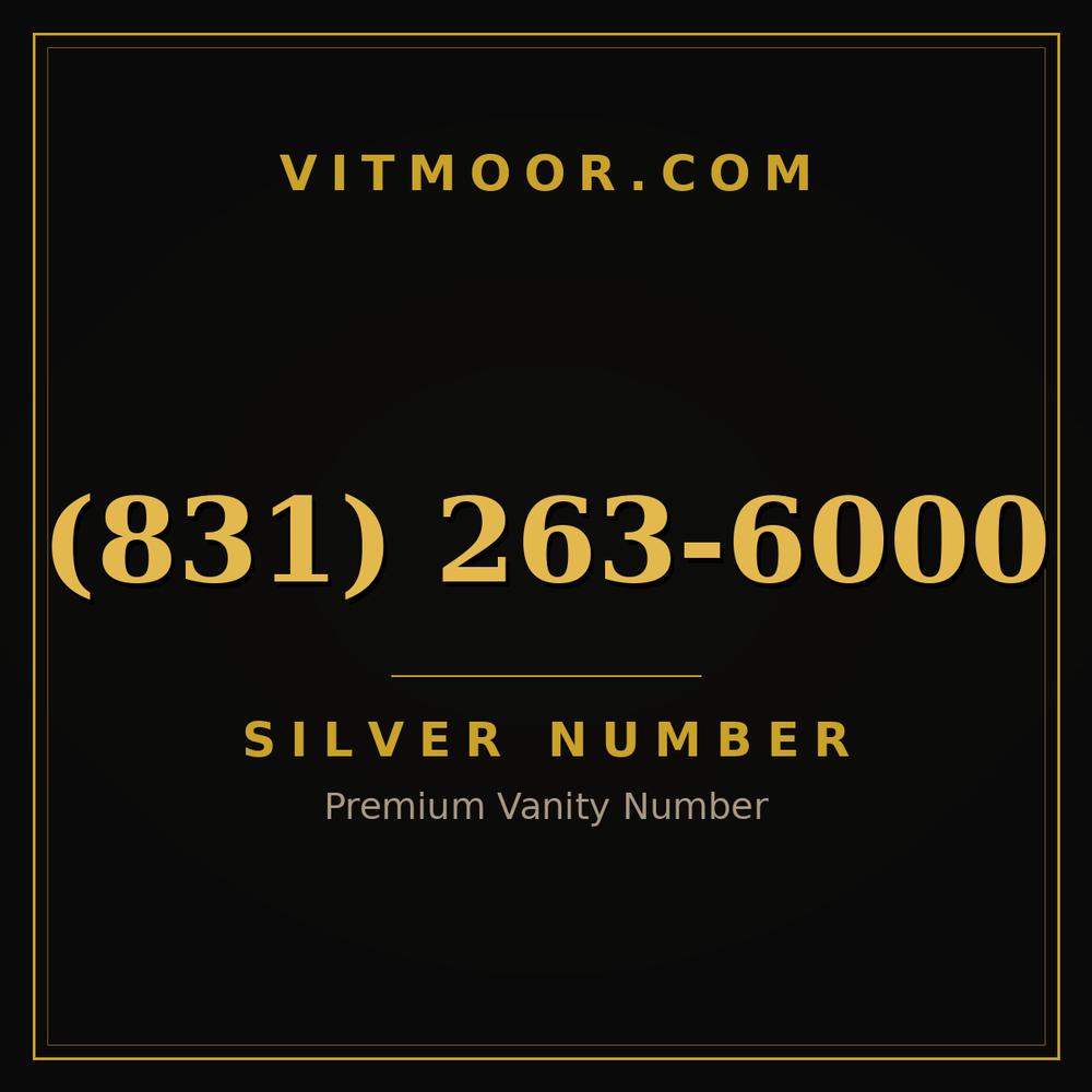 831 263-6000
