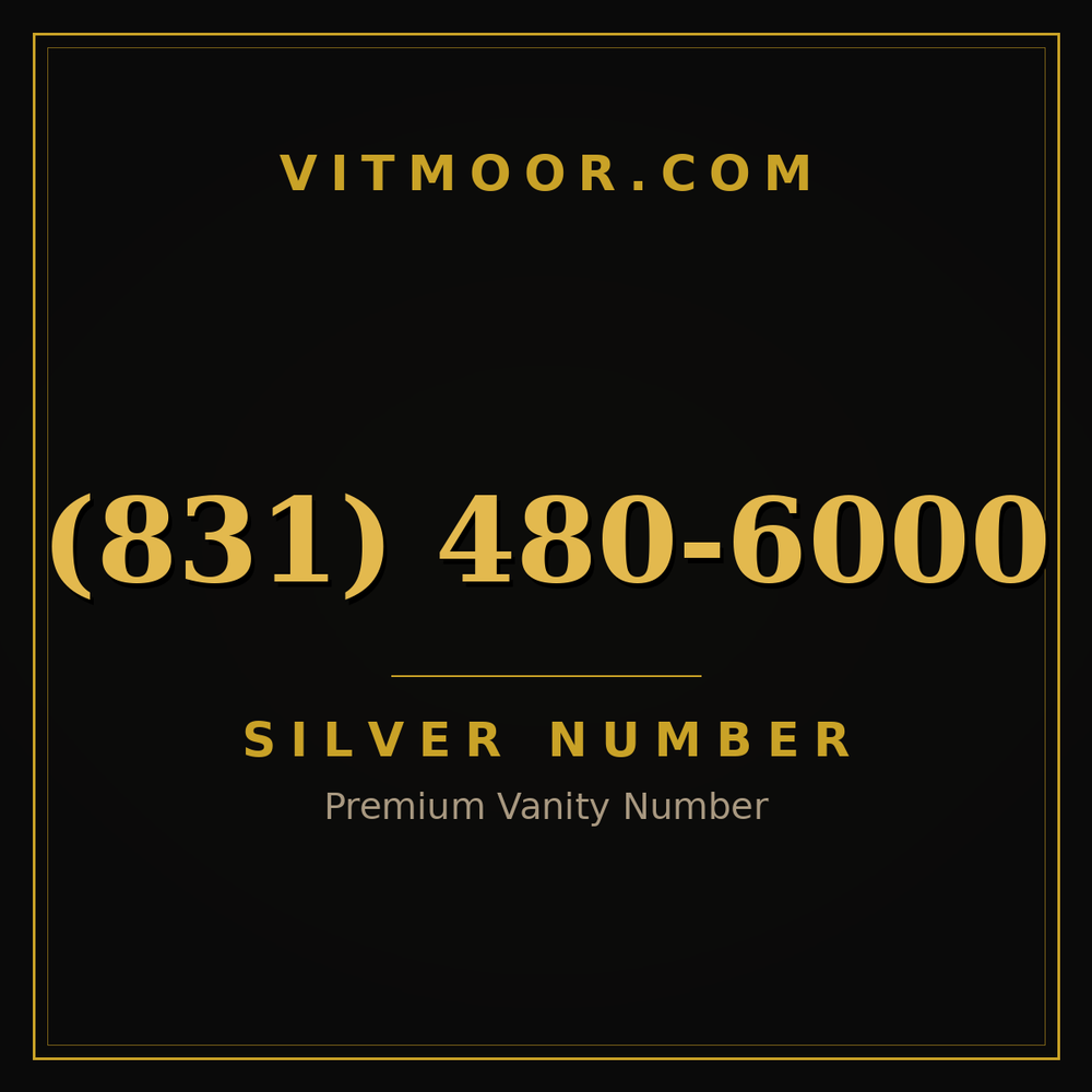 831 480-6000