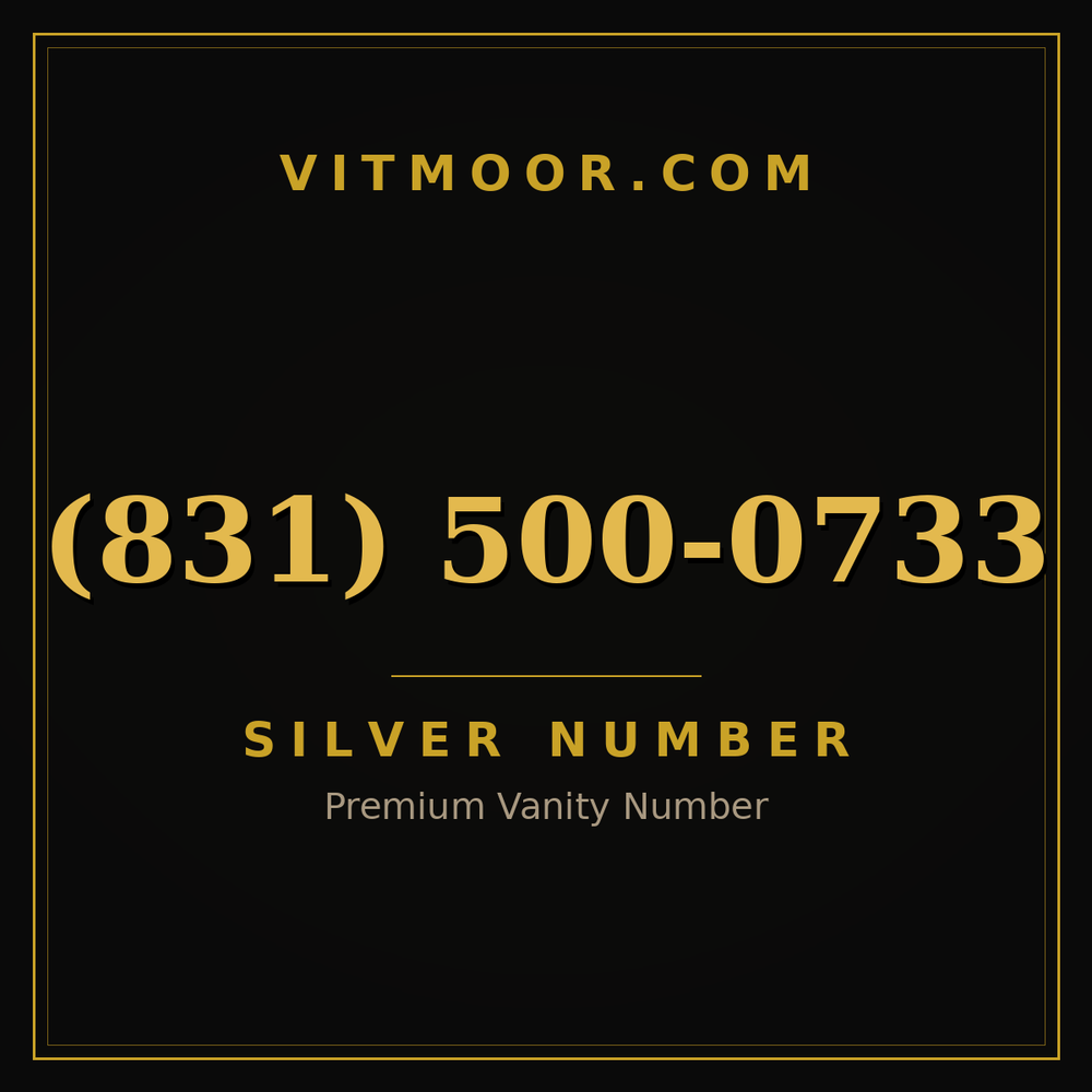 831 500-0733