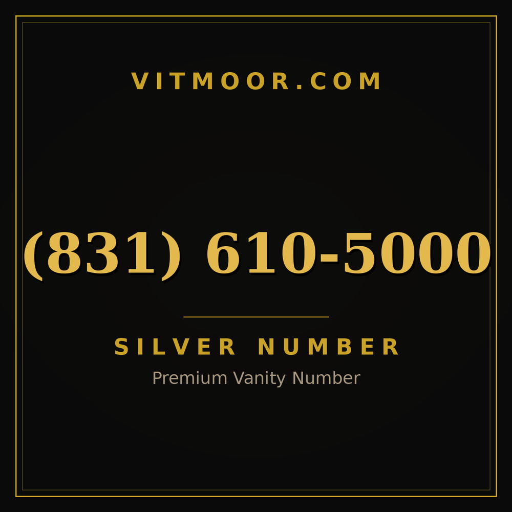 831 610-5000
