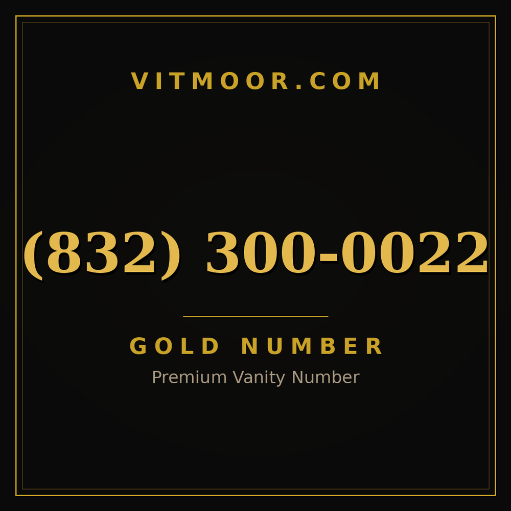 832 300-0022
