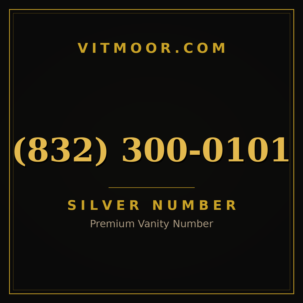 832 300-0101