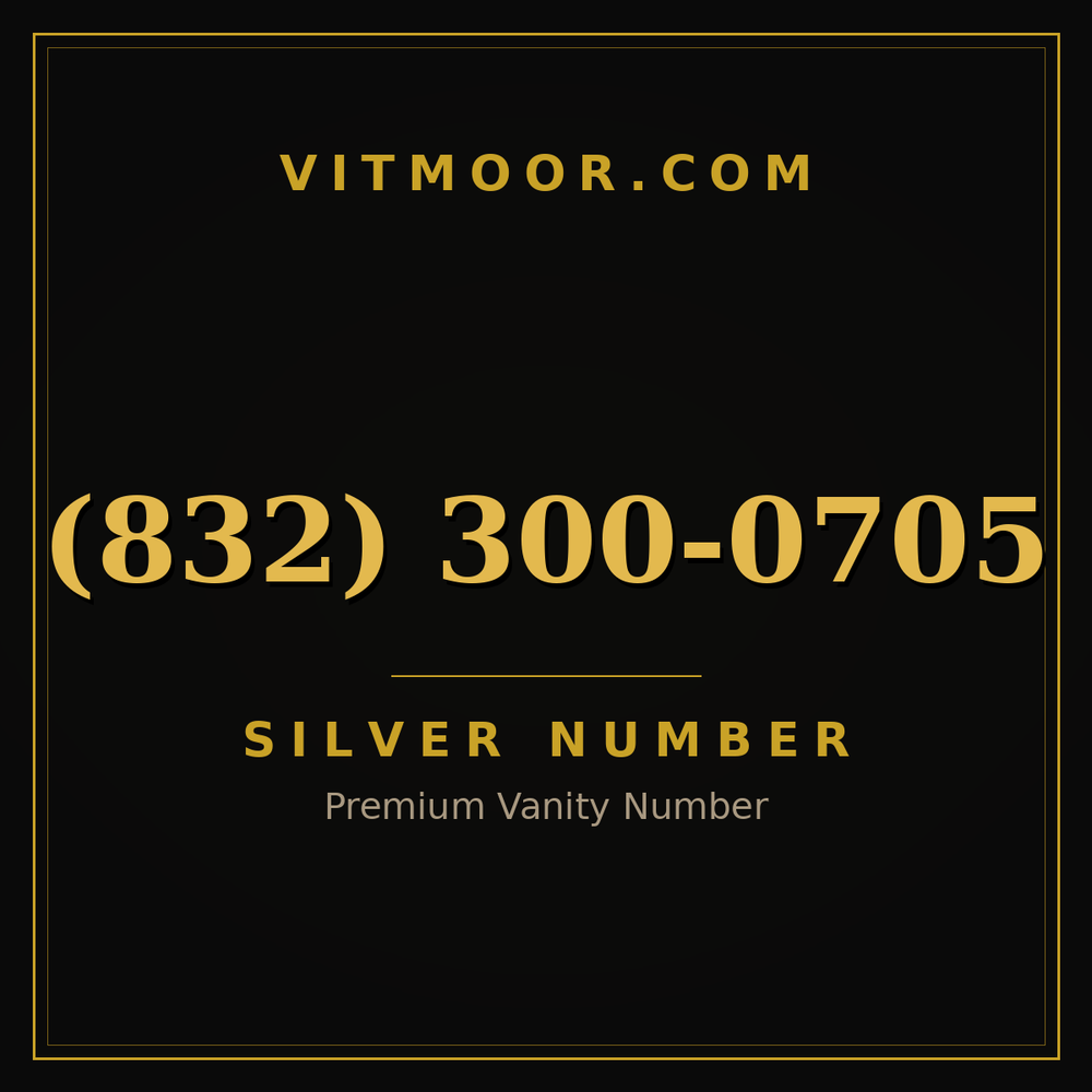 832 300-0705