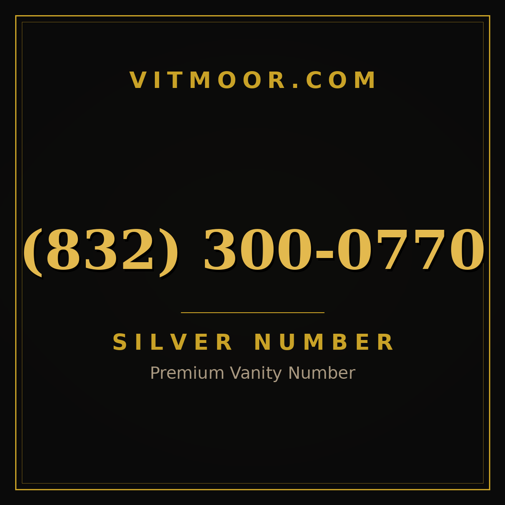 832 300-0770