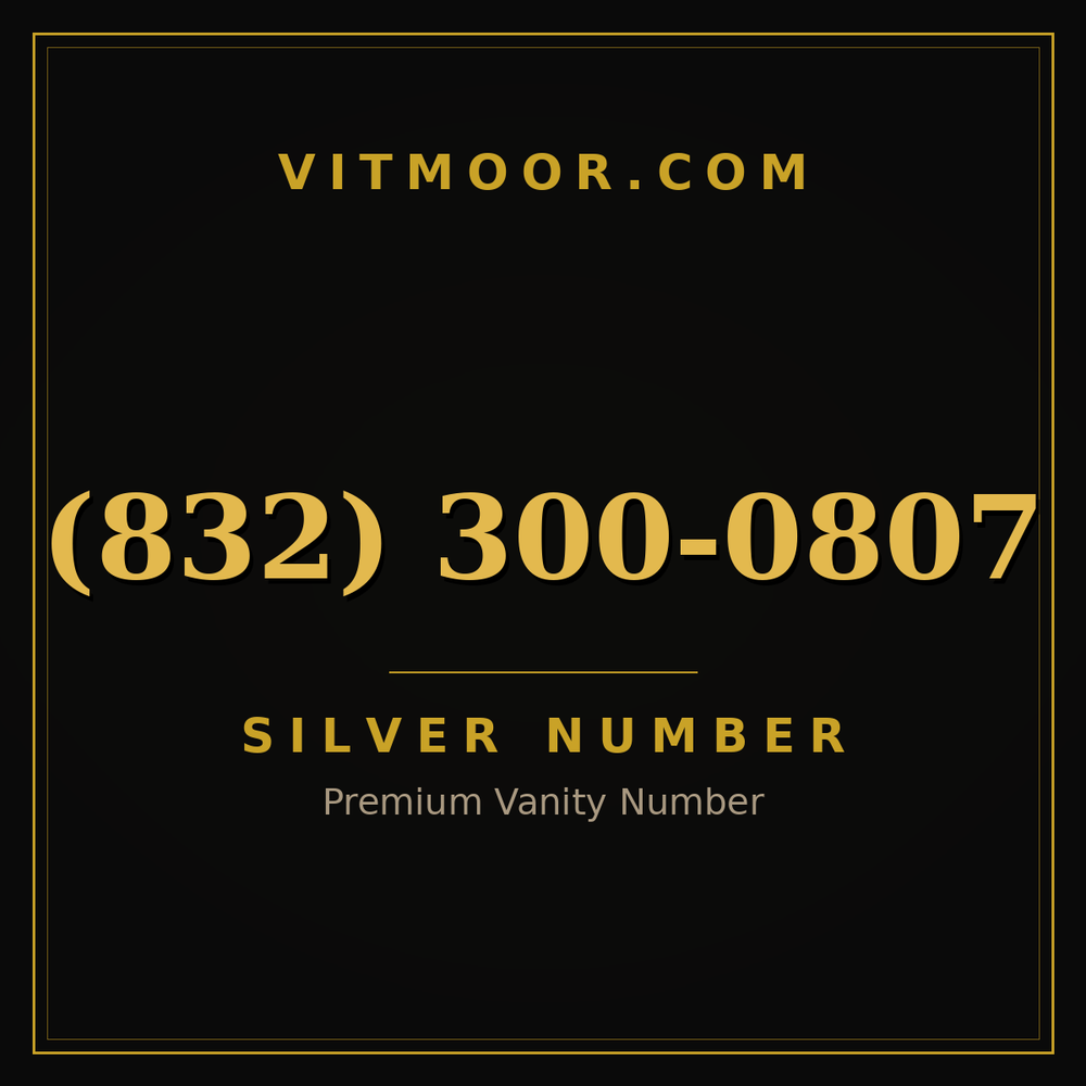 832 300-0807