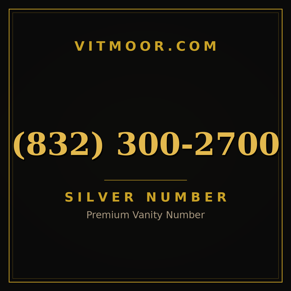 832 300-2700
