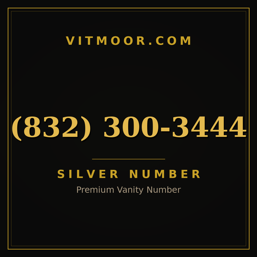832 300-3444