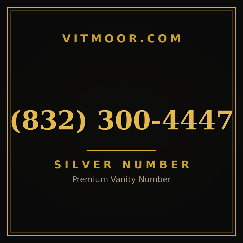 832 300-4447