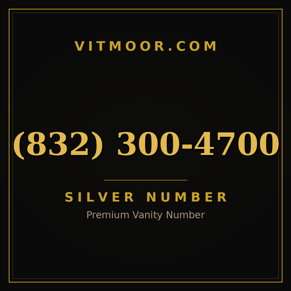 832 300-4700