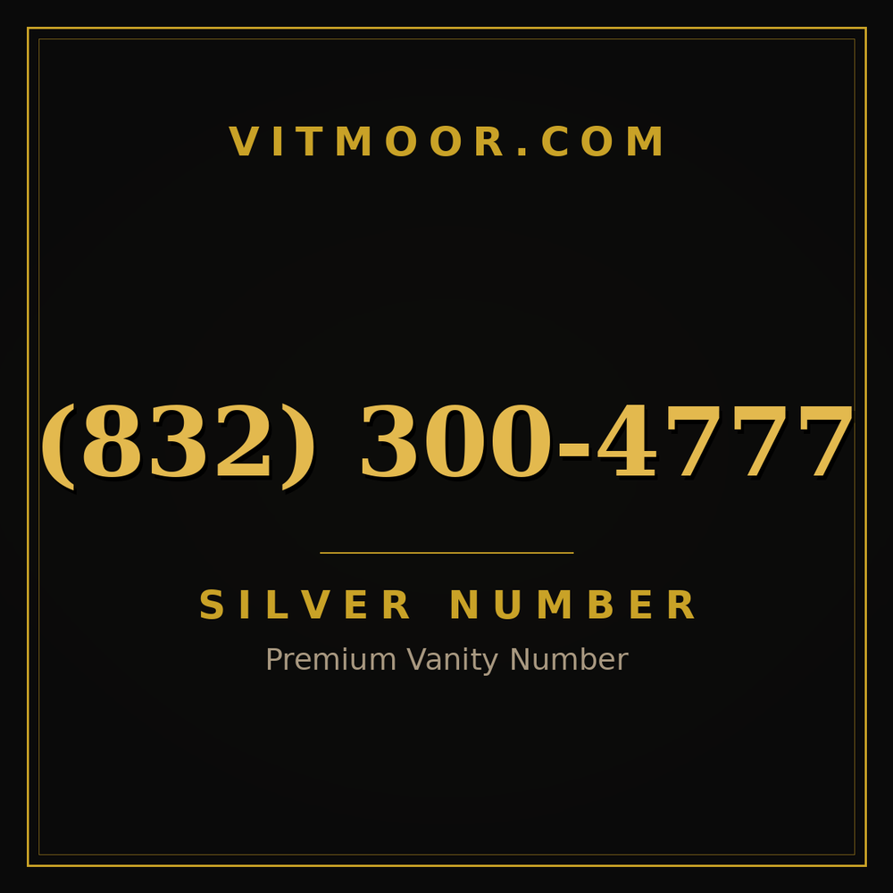 832 300-4777