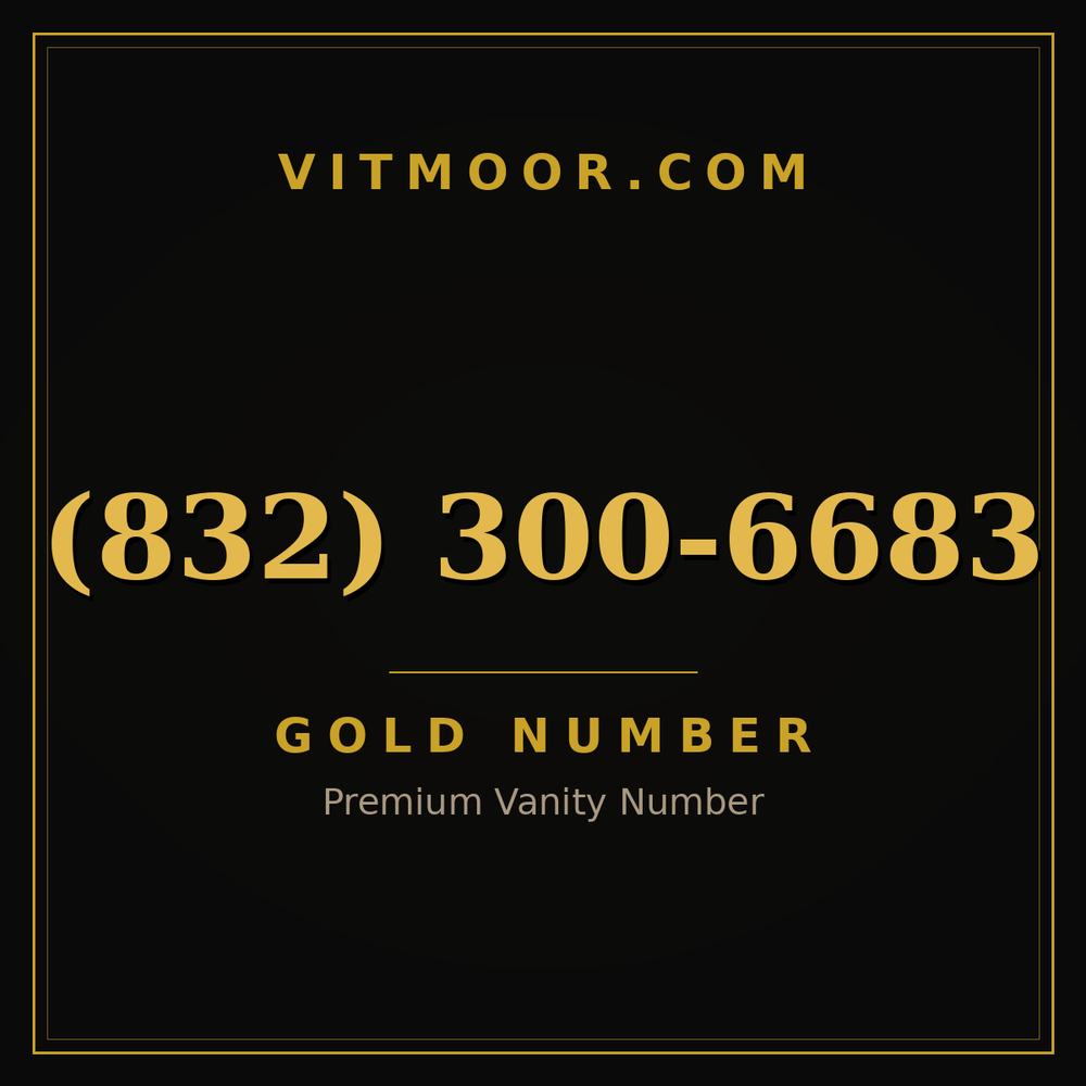 832 300-6683