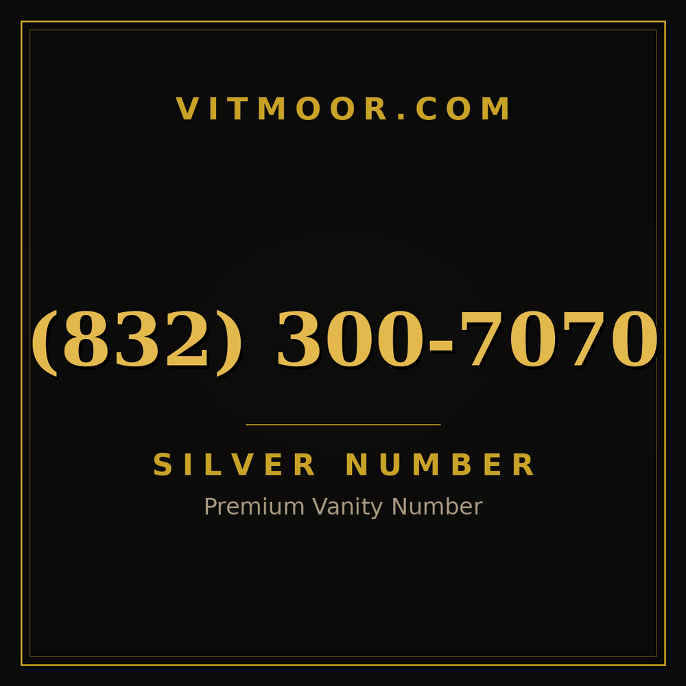 832 300-7070