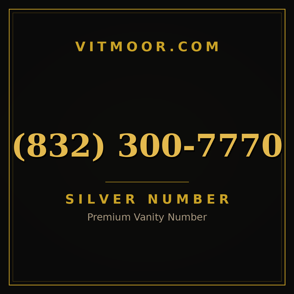 832 300-7770