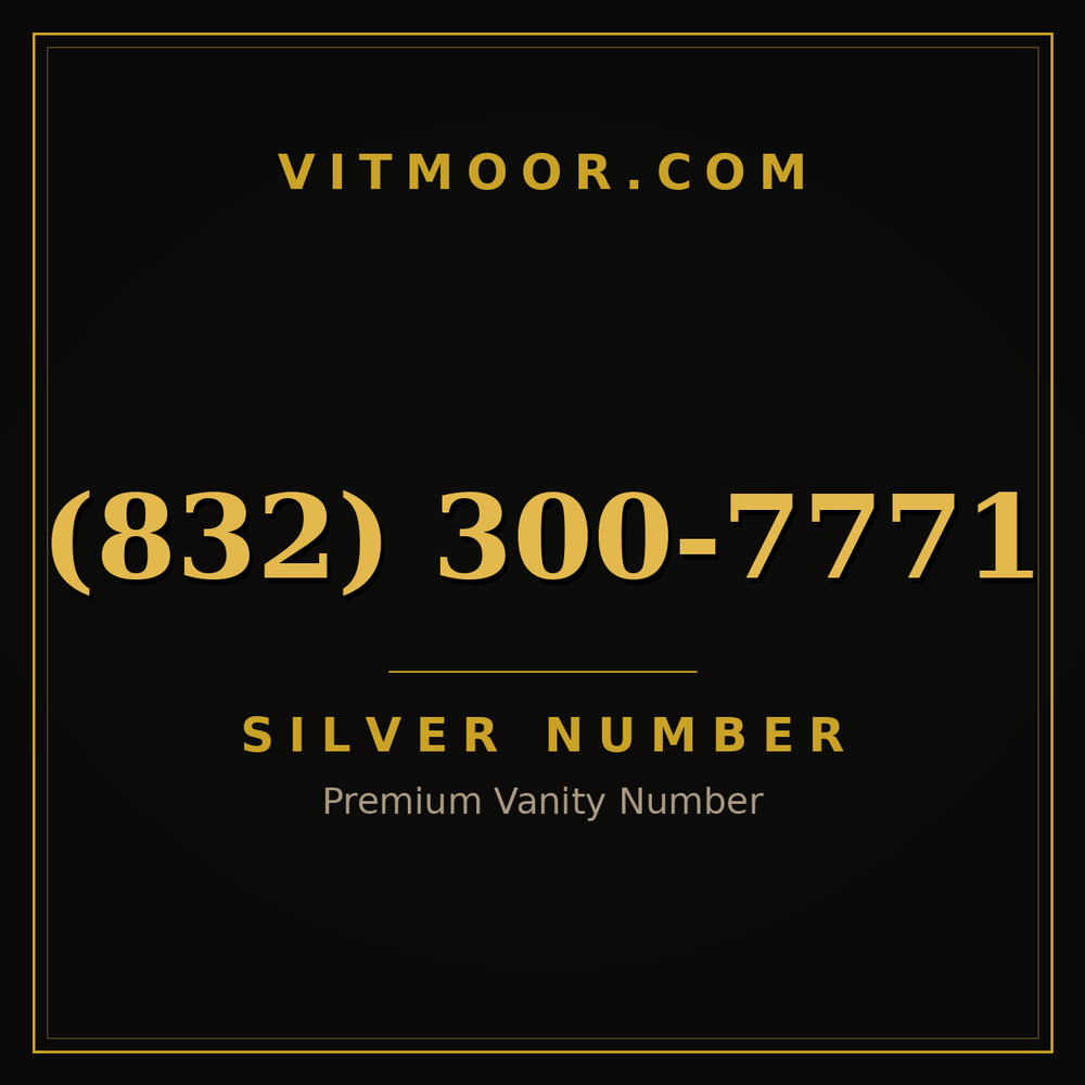 832 300-7771