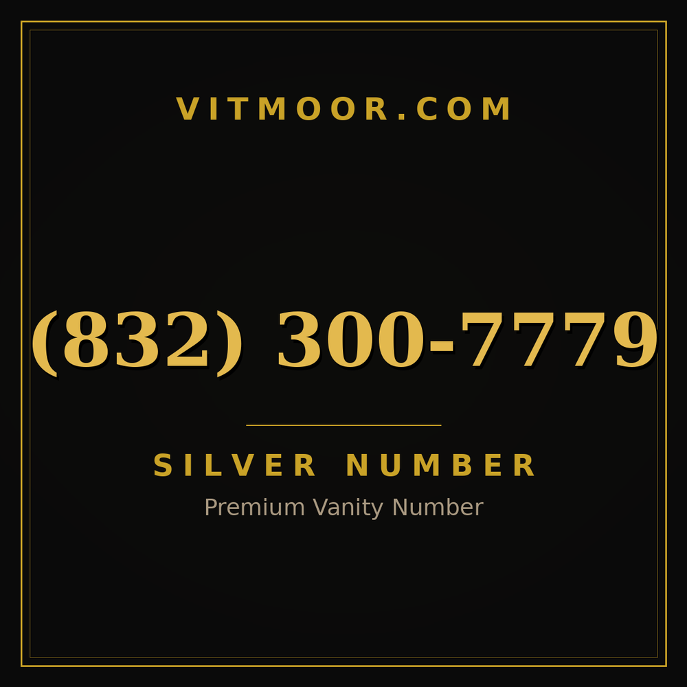 832 300-7779