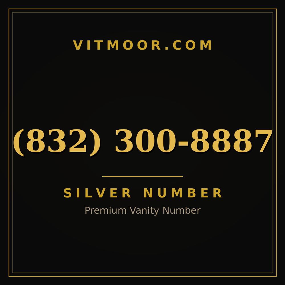 832 300-8887