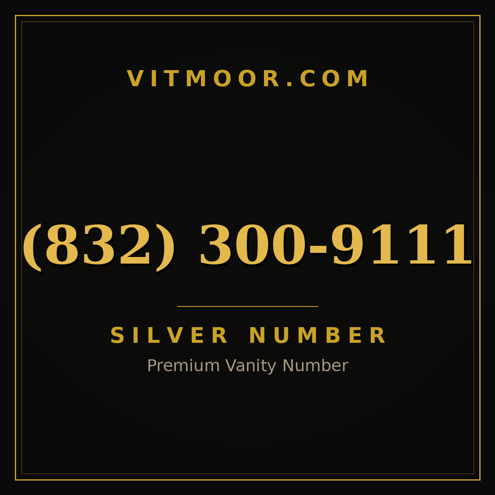 832 300-9111