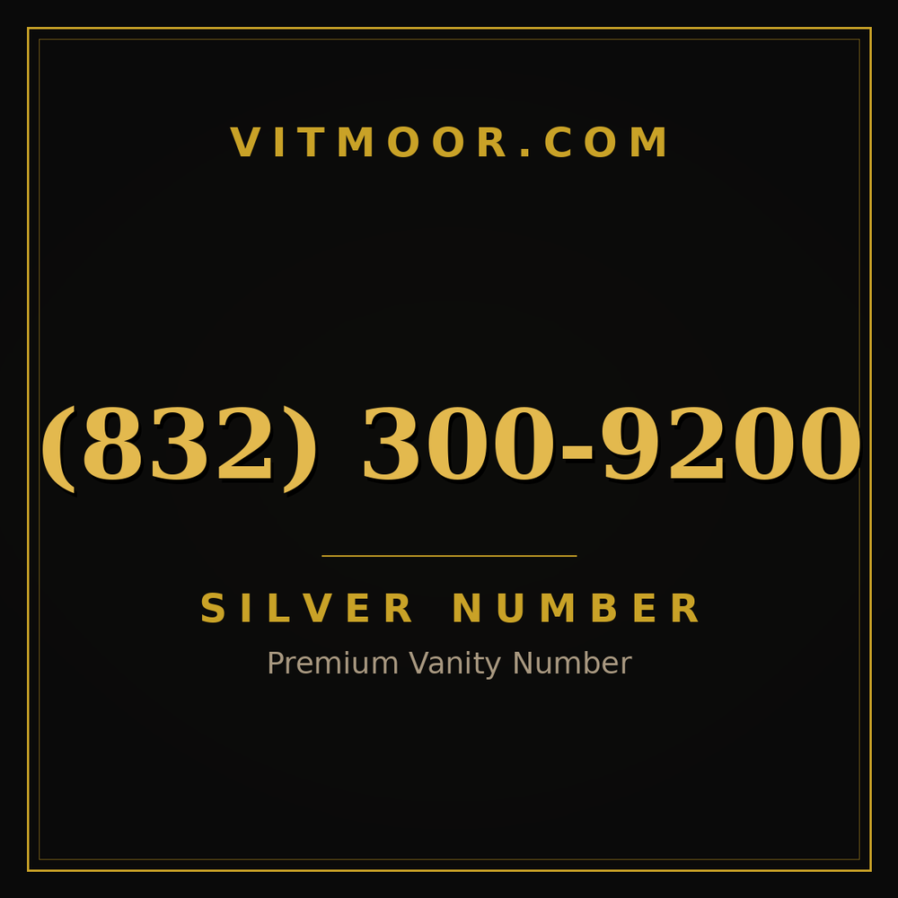 832 300-9200