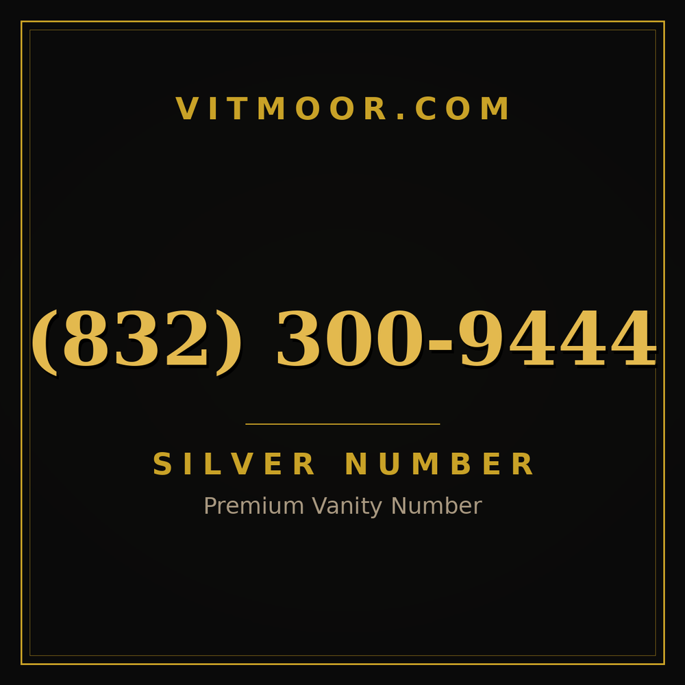 832 300-9444