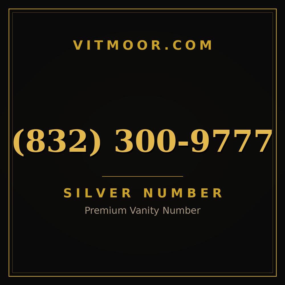 832 300-9777