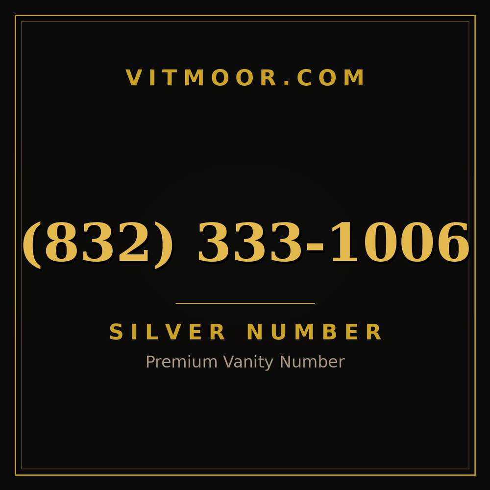 832 333-1006