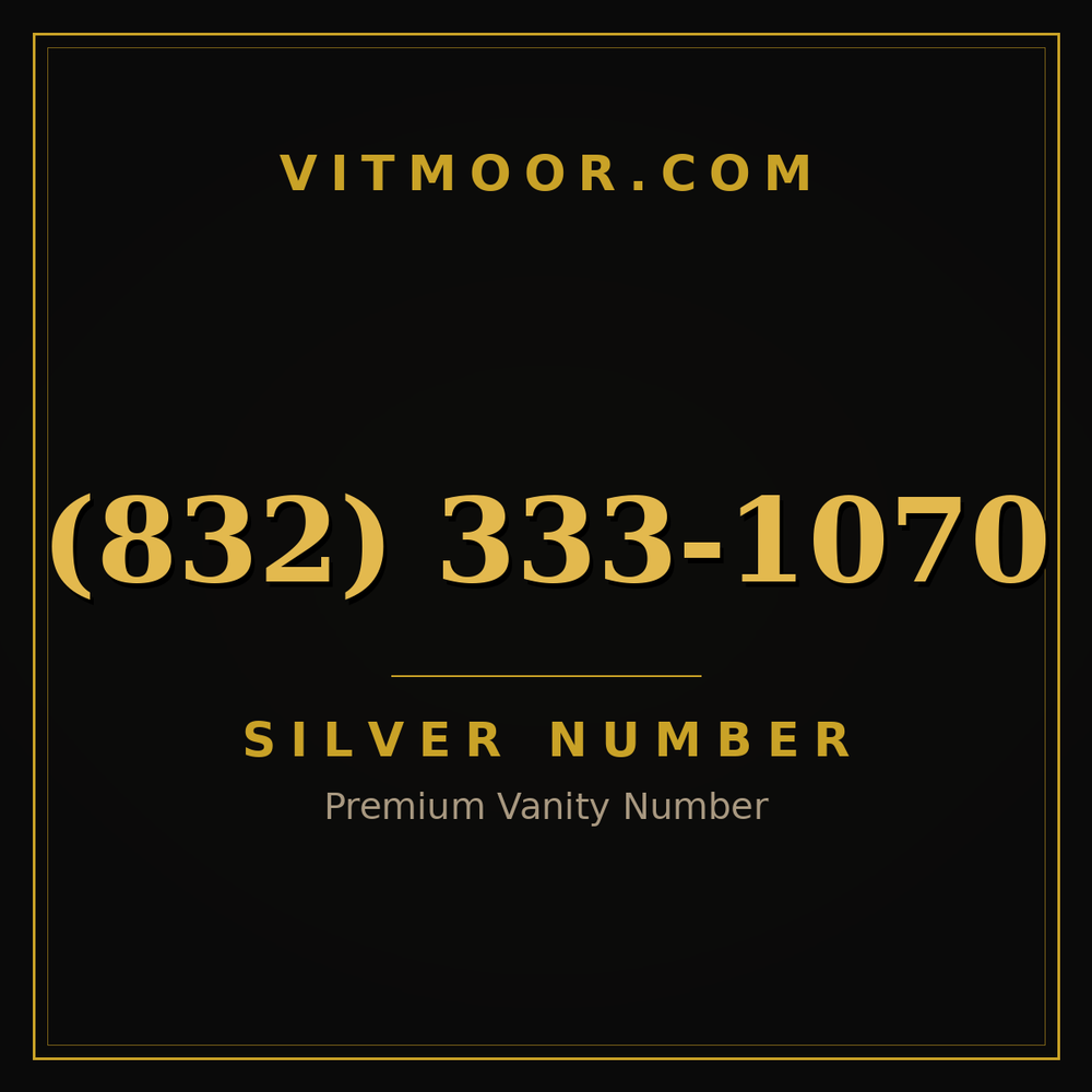 832 333-1070